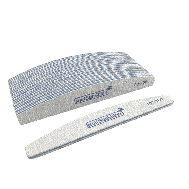 6 шт./лот профессиональная пилка для ногтей УФ-гель шлифовальный лак блок