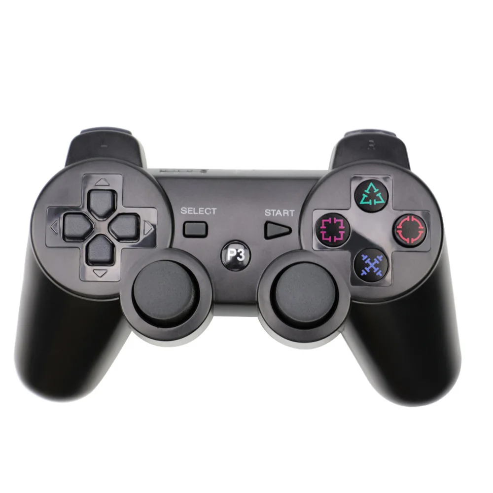 Gamepad Wireless Bluetooth Joystick For PS3 Controller Wireless Console For Sony Playstation 3 Game Pad Games Accessories - Цвет: Черный