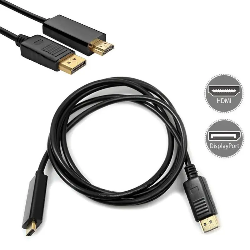 1 8 м/6 футов 3 м 10 порт дисплея Dp папа головка К Hdmi м/м кабель адаптер