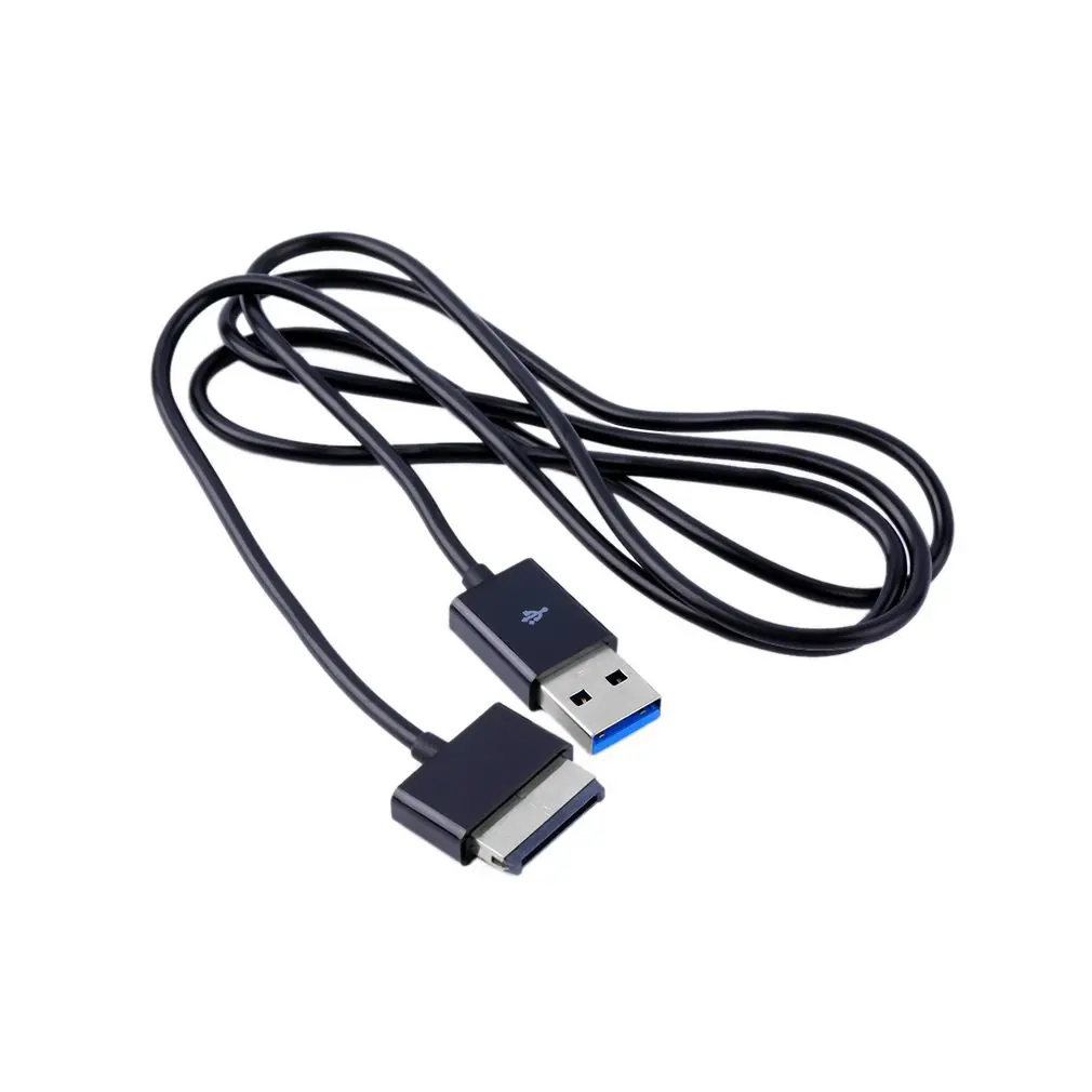 

USB Charger Sync Data Cable for ASUS Eee Pad Tablet Transformer TF101 TF201 Wholesale USB 3.0, 40pin Data Port. Stock Black 95cm