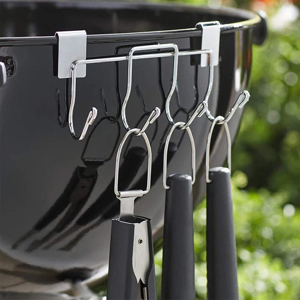 Держатель для гриля FIRELOOP столовых приборов из нержавеющей стали Weber подходит