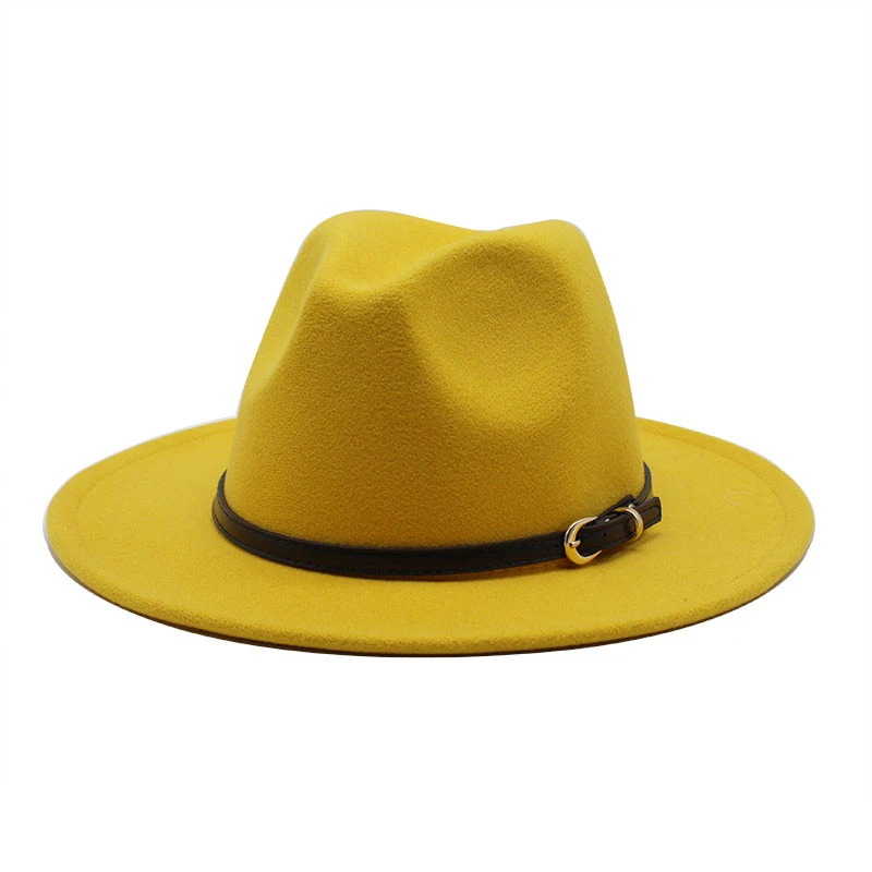 17 цветов фетровая шляпа для мужчин и женщин имитация шерсти зимние женские