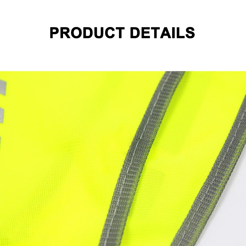 Хит продаж Светоотражающий Жилет безопасная куртка для бега езды на велосипеде в