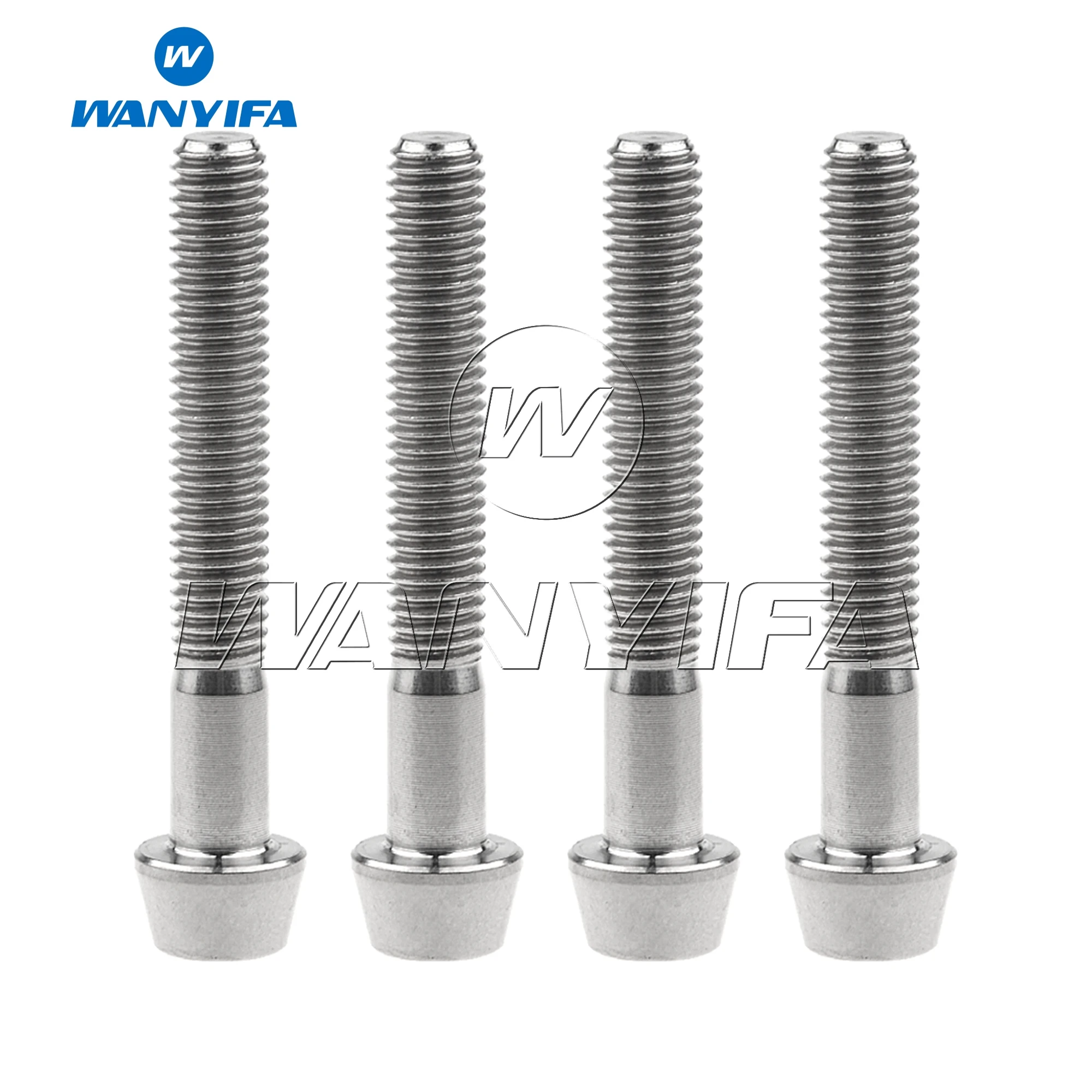 Титановый титановый болт с шестигранной головкой Wanyifa M5x35mm для гарнитуры