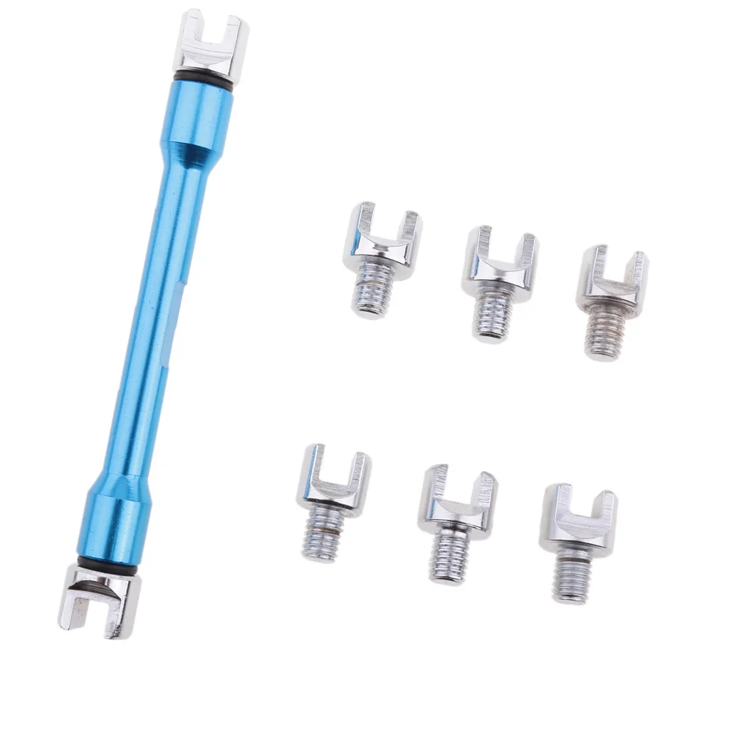 Синий мотоцикл спиц гаечный ключ Набор 5 4 6 8 мм с пряжкой колеса| |