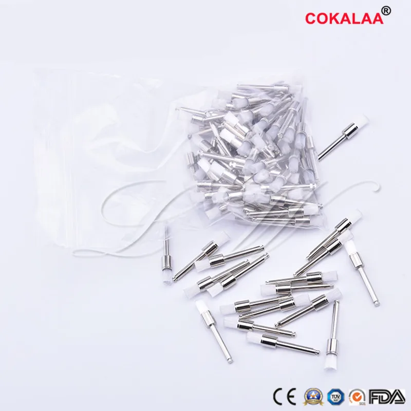 Горячая Распродажа 100 шт./пакет Dental Lab Lock нейлоновые маленькие плоские