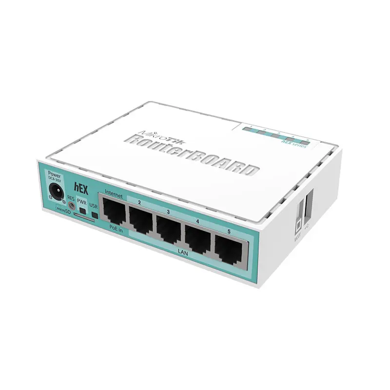 Фото Гигабитный проводной маршрутизатор MikroTik RB750Gr3 (hEX) 880 МГц домашняя широкополосная Гигабитный проводной маршрутизатор MikroTik RB750Gr3 (hEX) 880 МГц домашняя широкополосная