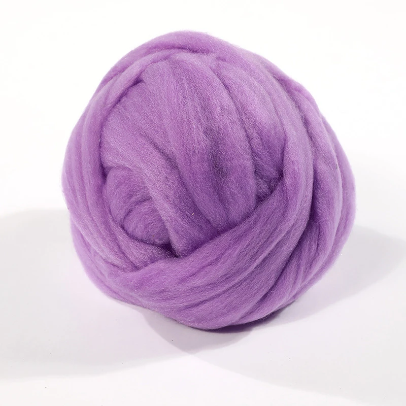 250g/ball Super Thick Natural Wool Chunky Yarn Solid Color Warm Woven Roving Yarns For Hand Knitting Hat Carpet Mat Blanket | Дом и сад