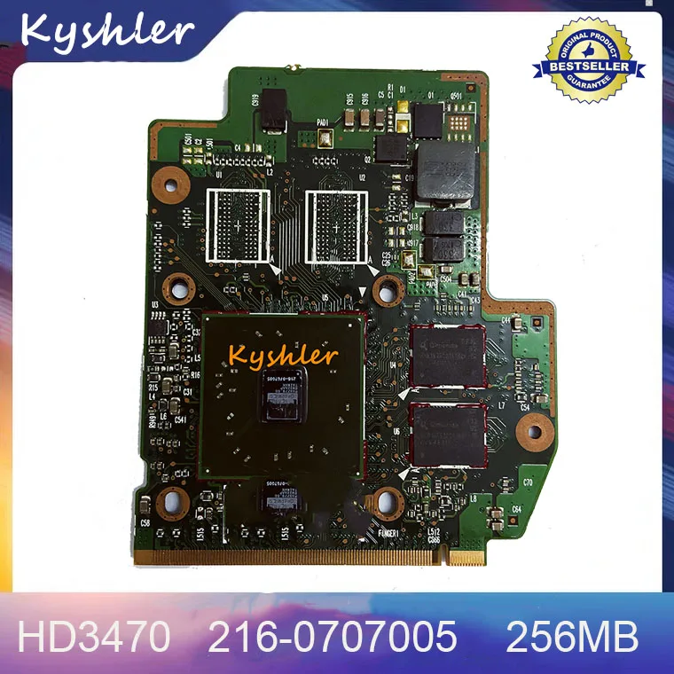 Оригинальный HD3470 256MB 216-0707005 PT10S-6050A2169801-VGAB-DDR2-A03 V000121530 для Toshiba A300 Graphics доска