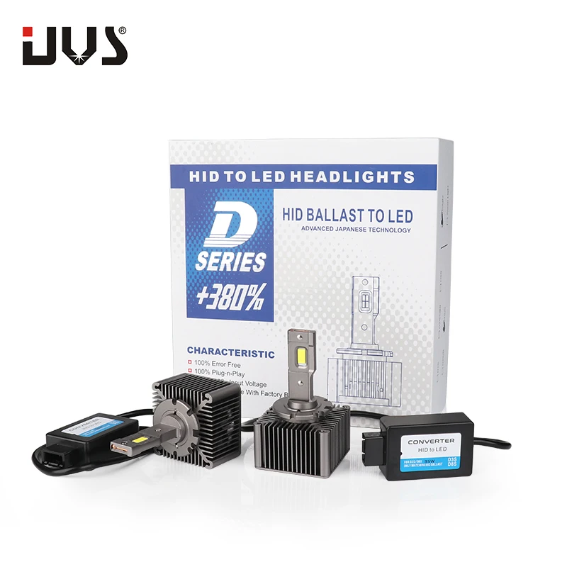 

UVS D8S D8R LED Headlight Non-destructive Installation For Maserati Ghibli Levante Quattroporte Tesla Model S Car Headlamp 70W