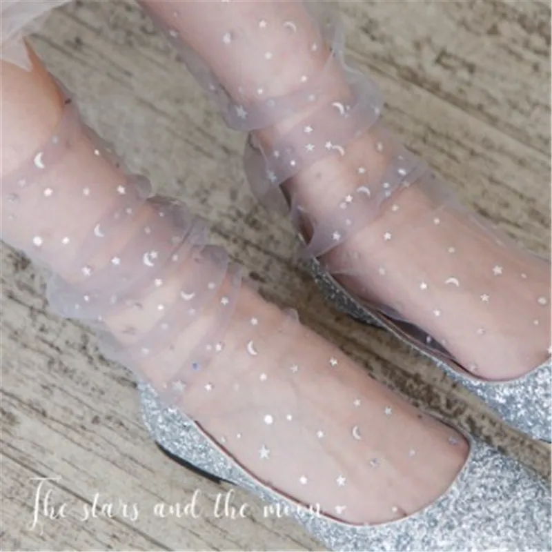 Летние пикантные Ретро стиль кружевное Сетчатое со звездой для девушек и женщин