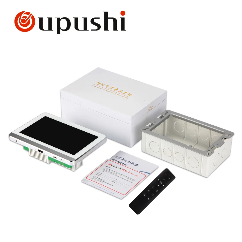 Oupushi A7 W/B Famliy фоновая музыка хост система Поддержка Bluetooth USB sd карта|Домашний