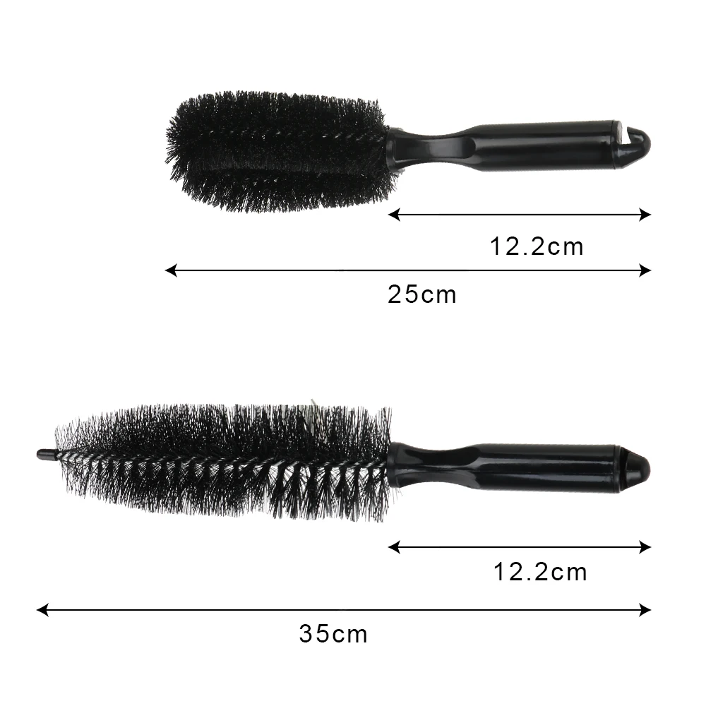 

LEEPEE Cleaning Tool Car Washing Nylon Car Tire Rim Brush Auto Care Car Rim Wheel Brush Plastic Handle