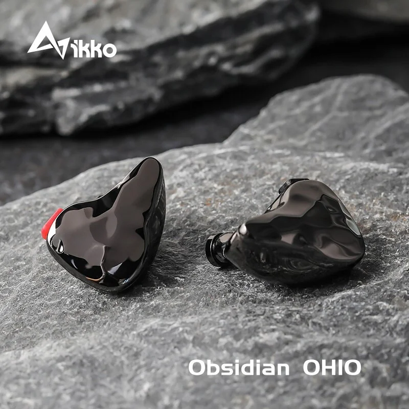 Проводные наушники IKKO Obsidian OH10 Hi-Fi iem гарнитура игровая музыка Внутриканальные 1BA +