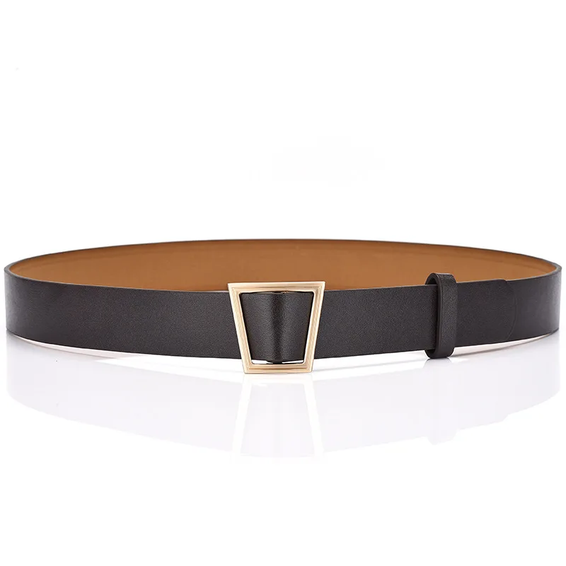 Женский Свободный ремень Модный повседневный тренчкот с гладкой пряжкой |