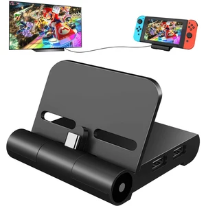 switch tv dock docking station for nintendo switch portable charging stand switch to 4k hdmi adapterwith usb 3 0port free global shipping