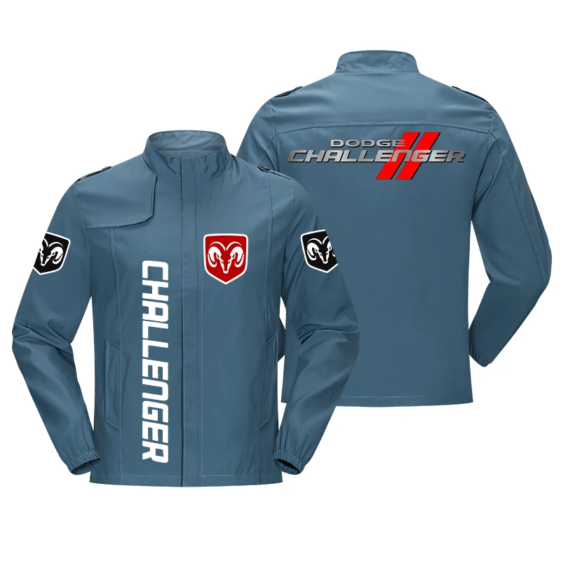 

Personalized custom fine printing fashion spring and autumn zipper men's light jacket father's Day gift leisure fitness jacket