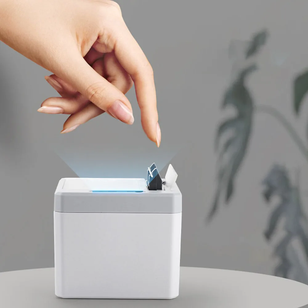 

1Pc Electric Toothpick Holder Household Intelligent Toothpick Box (Grey)
