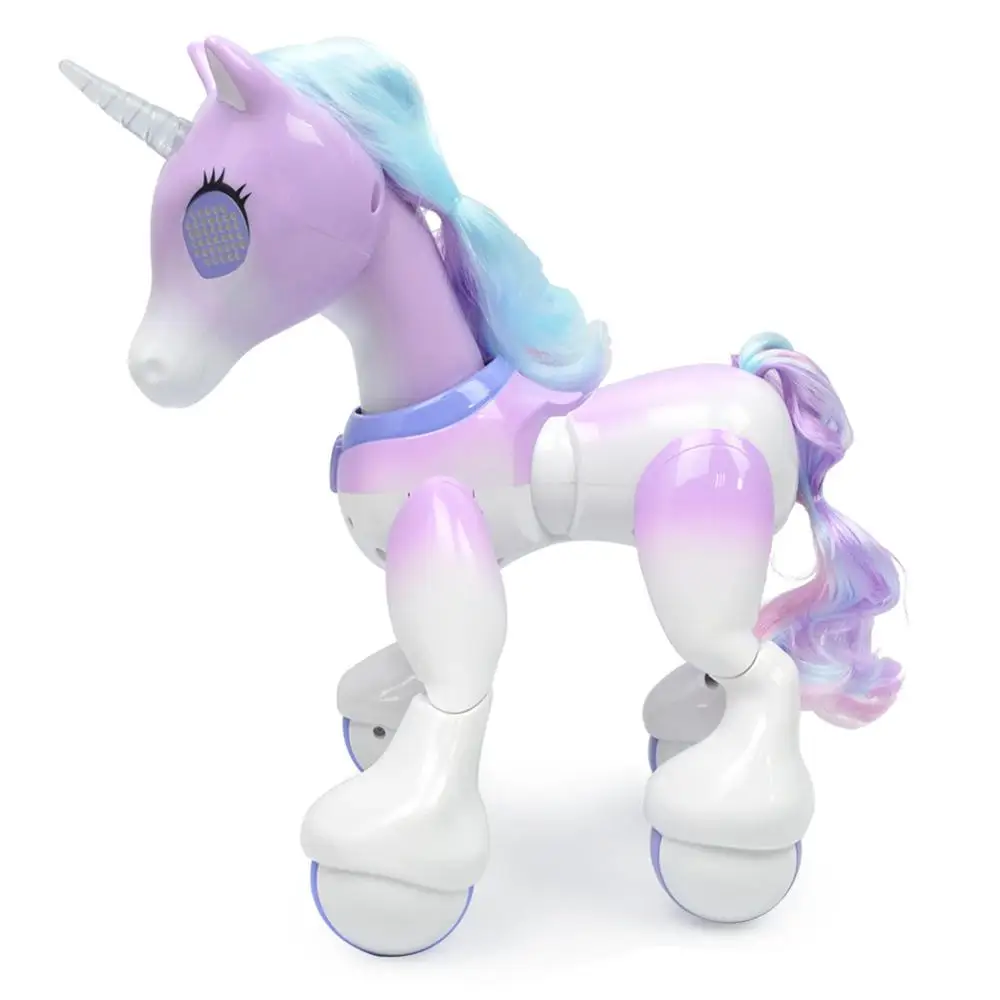 Nicce-Juguetes Educativos de animales para ni&ntilde;os, juguetes el&eacute;ctricos con dise&ntilde;o de unicornios y caballos a control remoto, modelo de inducci&oacute;n inteligente-4