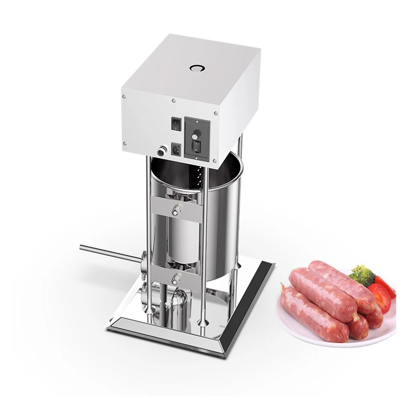 Электрический Вертикальный колбасный шприц автоматический промышленный