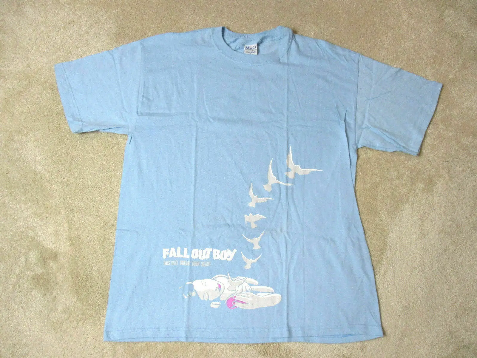 Новая осенняя одежда для мальчиков концертная футболка с надписью This Will Break Your Heart