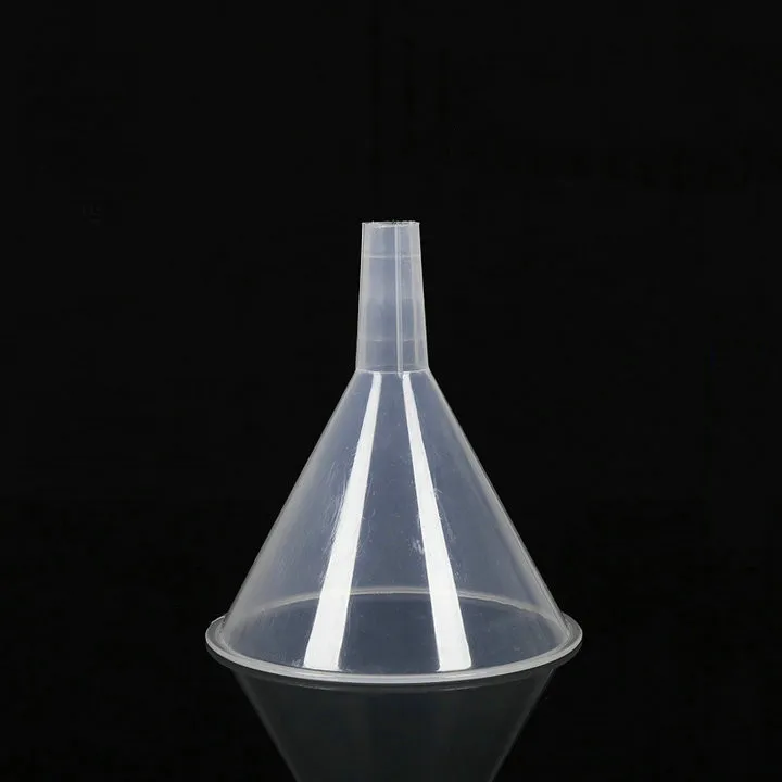 60мм пластиковая воронка с прямой шеей для лабораторного использования |