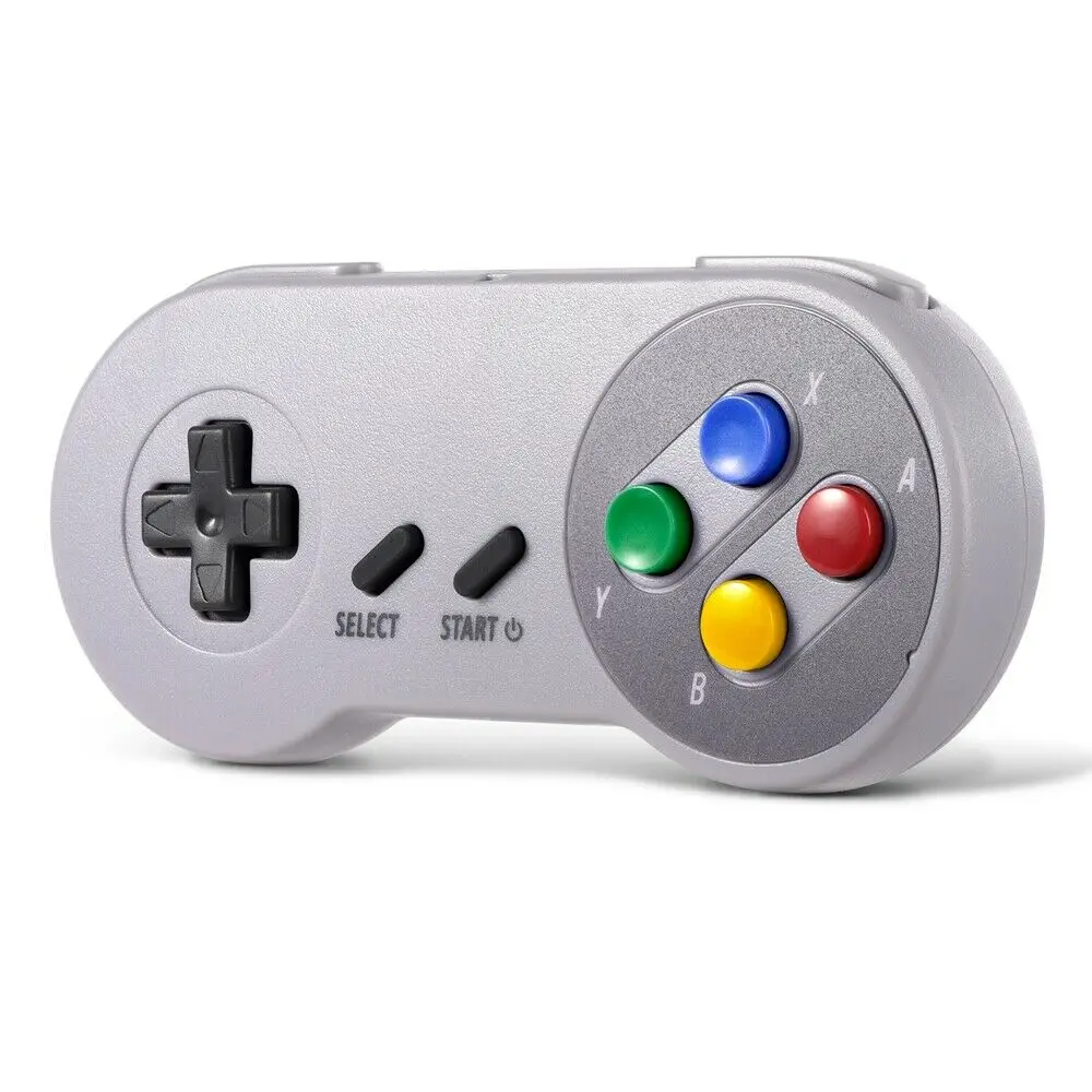 Фото Беспроводной игровой джойстик 2 шт./лот геймпад для SNES игровая панель Windows ПК MAC Беспроводной игровой джойстик 2 шт./лот геймпад для SNES игровая панель Windows ПК MAC