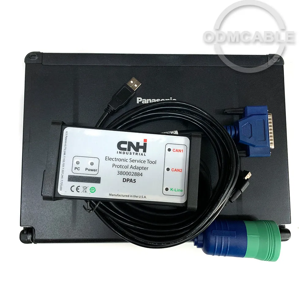 

9.3 CNH EST Diagnostic Kit for new holland CASE Electronic Service Diagnostic tool + CF C2 laptop full set