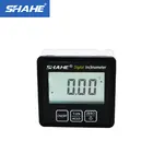 Магнитный Цифровой Инклинометр SHAHE, уровень из алюминиевого сплава, угломер, транспортир