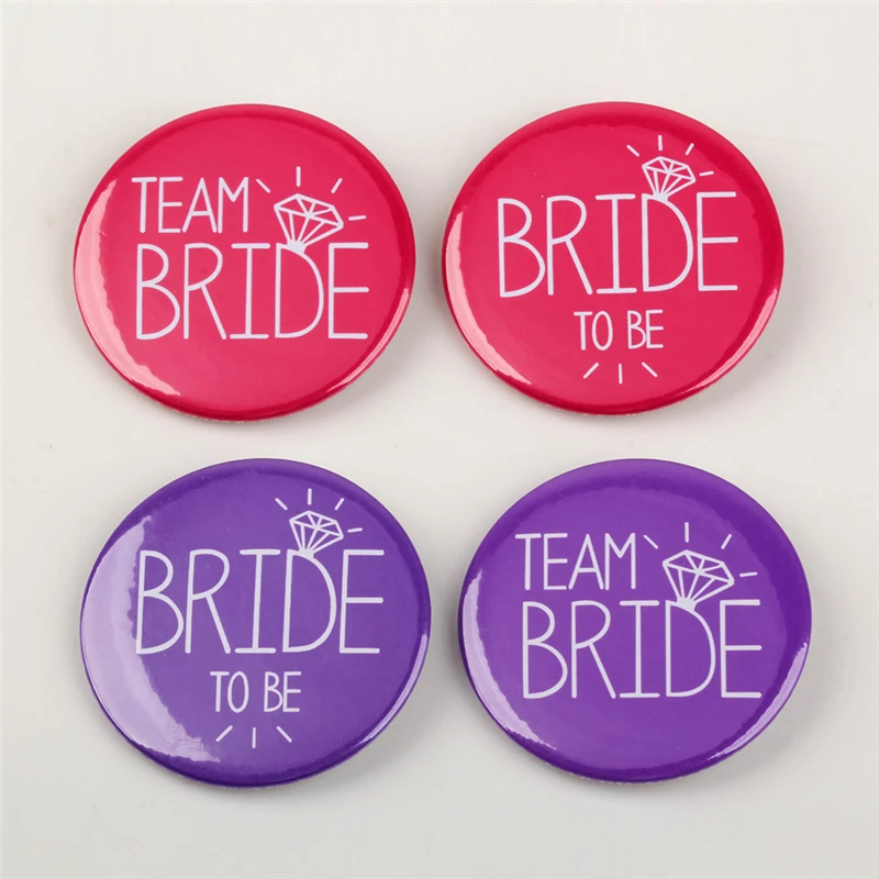 6 шт. упак. Значки для свадебной вечеринки свадебные украшения невесты|Значки| |