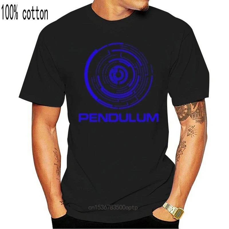 

New Men T shirt YL Pendulum Drum Music Band Logo O-Neck Cotton Short Sleeve funny t-shirt novelty tshirt women