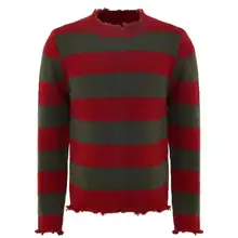 A Nightmare on Elm Street-Munker Street Freddy Krueger Cosplay Sweater Top Shirt Halloween Cosplay Freddy Costumes