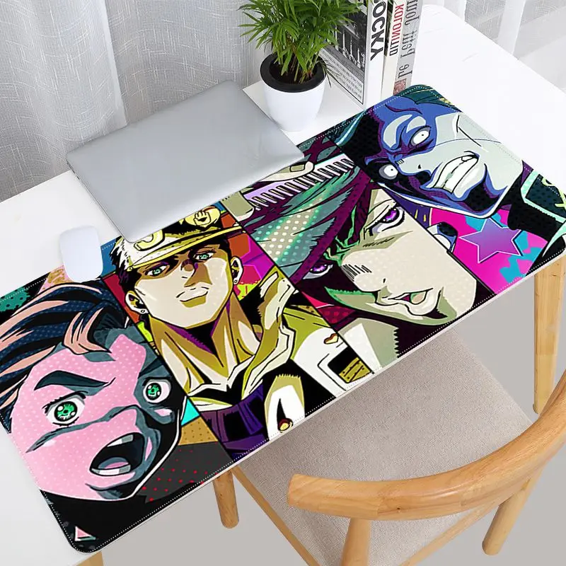 

JoJo's Bizarre Adventure Comfort Mouse Mat Gaming Mousepad Size for Small Mousepad mouse pad Keyboard Deak Mat for Cs Go LOL