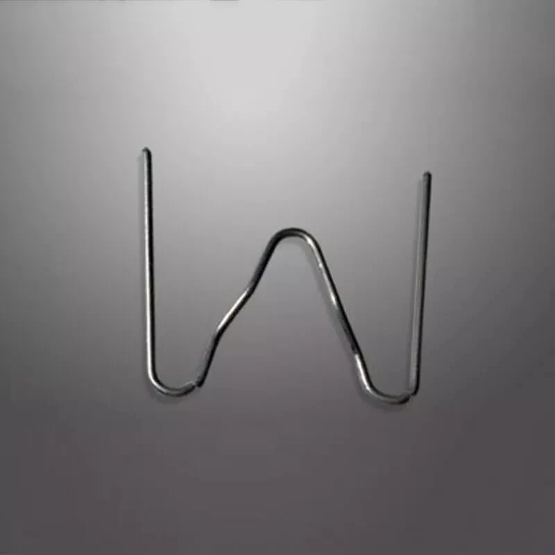 Горячий степлер термоскобы набор для ремонта пластика 100 шт. 0 6 полуволнистый