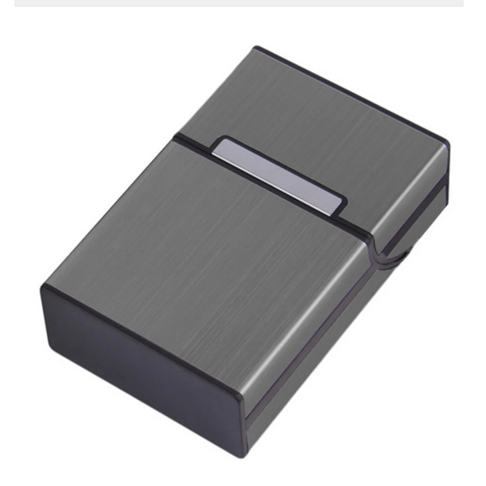 Коробка для сигарет из алюминиевого сплава 6 цветов Металлическая магнитная