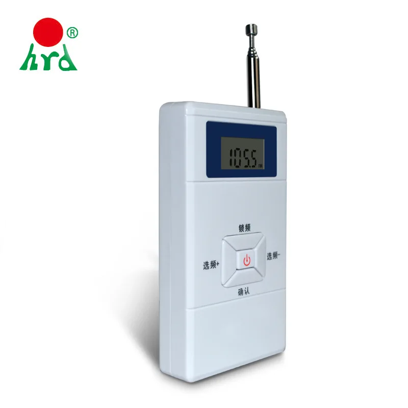 Лидер продаж стерео Беспроводная FM-трансляция Кнопка Аудио микро-передатчик MP3