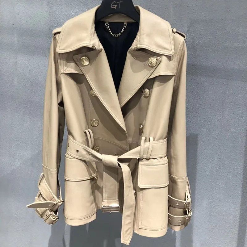 Женские пальто из 100% натуральной овчины зимняя куртка 2019|Кожаные куртки| |