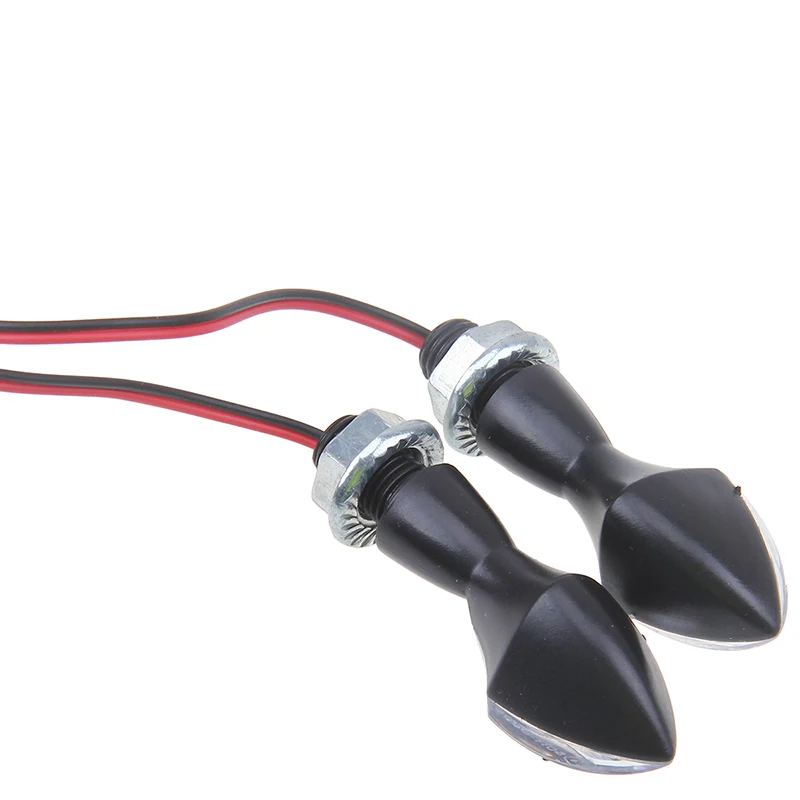 POSSBAY Vintage 12V Motorcycle Turn Signals MTB ATV Scooter Indicator Lamps Universal for Kawasaki Harley Honda Suzuki Scooters |