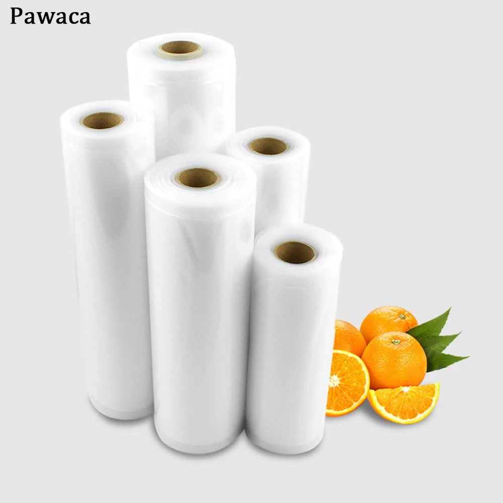 Держатель для хранения еды мешки вакуумный пластиковый ролик 7 Размер упаковка