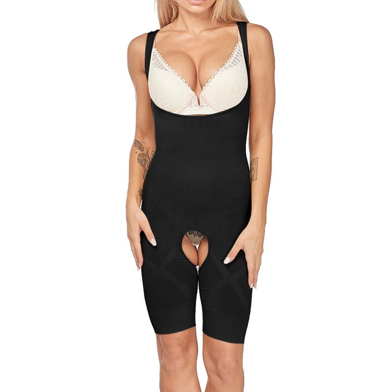 Для женщин Full Body Shaper Бесшовные фирма Управление Фаха талии Cincher грудью корсет с