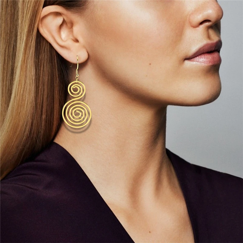 Богемные этнические индивидуальные круглые искусственные увеличенные