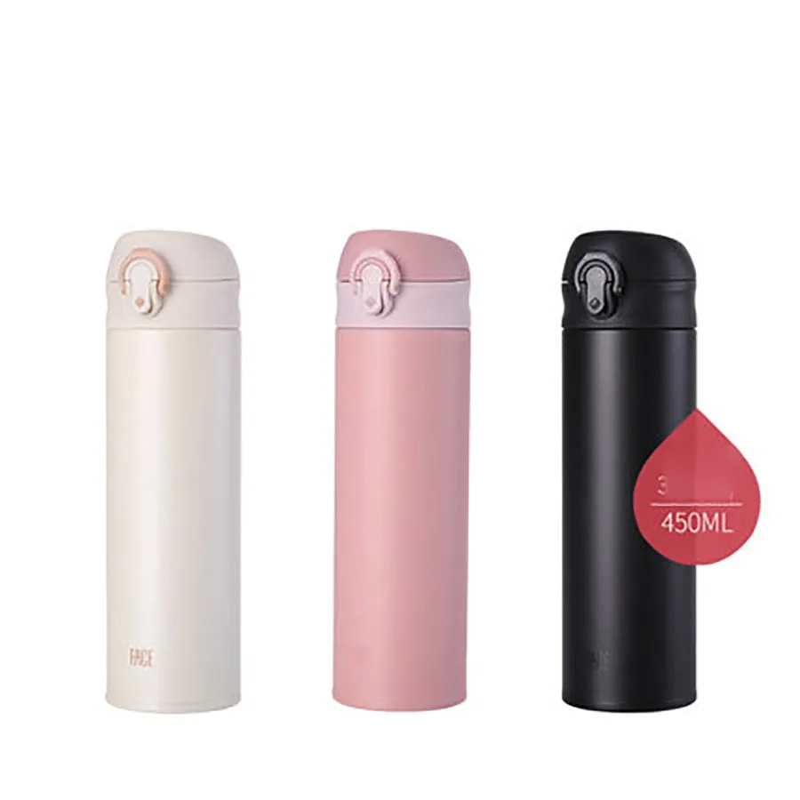 Бутылка термос 500 мл чашка Нержавеющая сталь Кофе кружка бутылка для воды