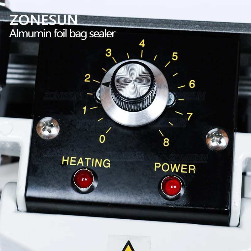 ZONESUN герметизирующая машина с постоянным нагревом устройство для герметизации