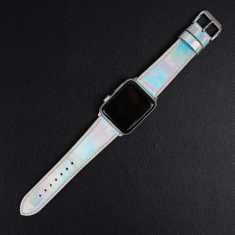 Ремешок кожаный для Apple Watch 38 мм 42 40 44 | Наручные часы
