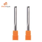 Концевая фреза из карбида вольфрама с 2 канавками, 3,175 мм, 4 мм, 6 мм, 8 мм