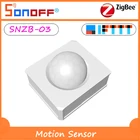 SONOFF SNZB-03 датчик движения ZigBee Mini Умный домашний датчик движения, система сигнализации с триггером, работает с камерой SONOFF ZBBridge eWeLink