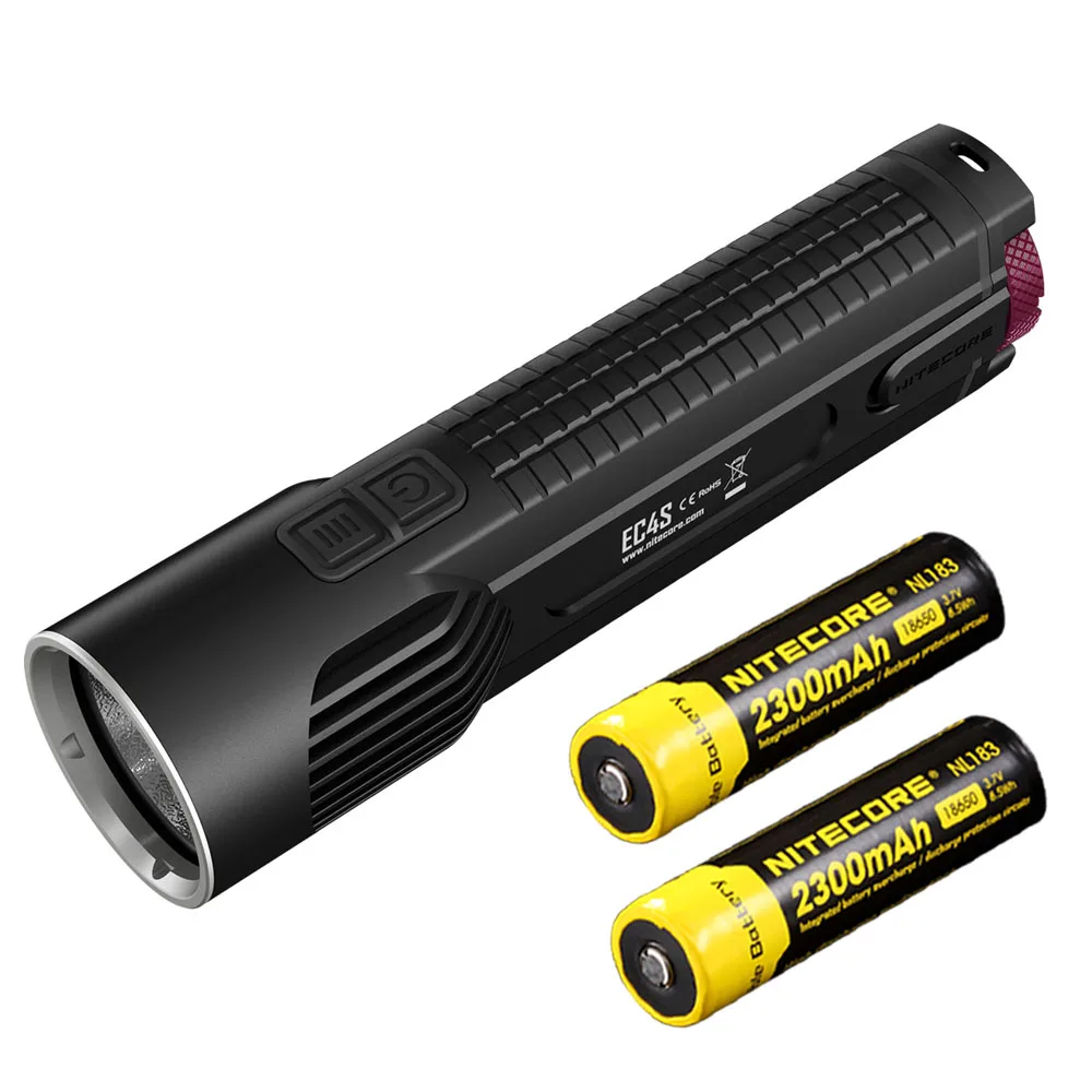 EC4S NL1823 NITECORE EC4S фонарик CREE XHP50 светодиодный портативный фонарик Макс 2150 люмен расстояние луча 280 м Открытый тактический фонарь - Испускаемый цвет: EC4S NL1823