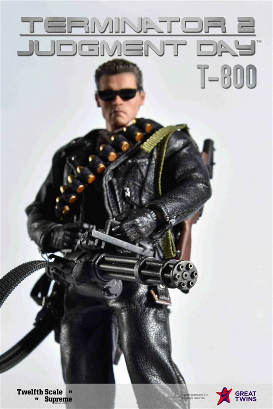 

New Arrival 1/12 scale T800 Arnold Schwarzenegger Terminators 2 Judgenent Day Full Action Figure for Collection