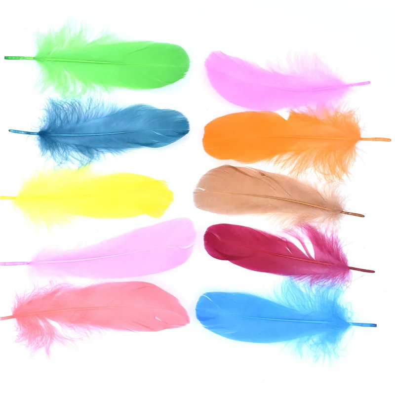 Оптовая продажа цвет кровяного Клыка 20 шт. качественные натуральные гусиные