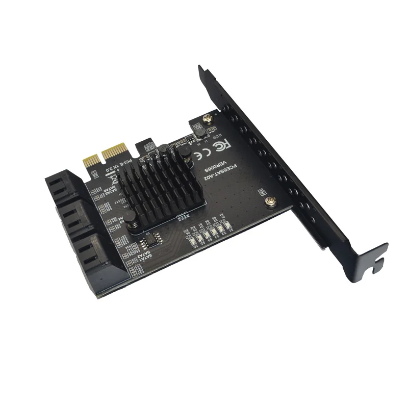 Карта расширения PCIE на SATA 6 портов 3 PCI Express PCI-E/PCIE контроллер множитель для SSD-чипов
